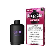 Stlth Loop 25k Pods - Cherry Grape Ice [Ontario Stamped]